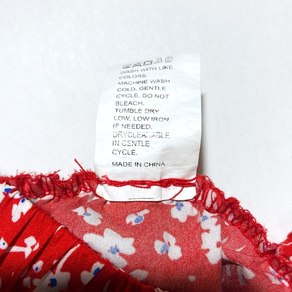 Shein Ditsy Floral Split Thigh long skirt - Picture 5 of 8